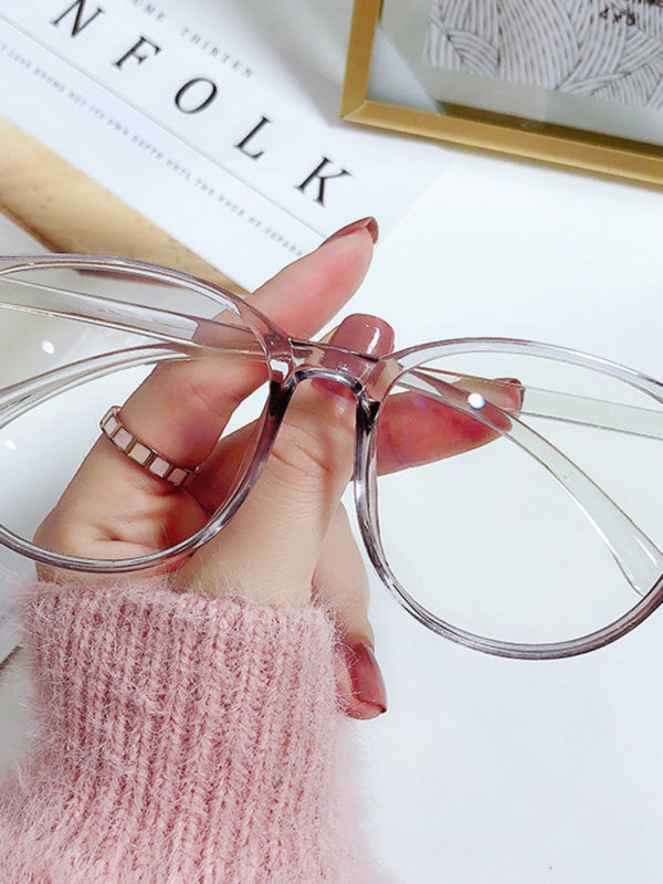 New fashionable anti-blue light large frame glasses frames Shello Creative Boutique