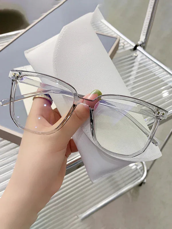 New Style Anti-Blue Light Large Frame Glasses for Fashion-Forward Eye Protection - Shello's Creative Boutique
