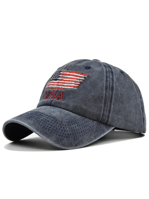 New Hat with Embroidered Letters – Simple Unisex Peaked Cap - Shello's Creative Boutique
