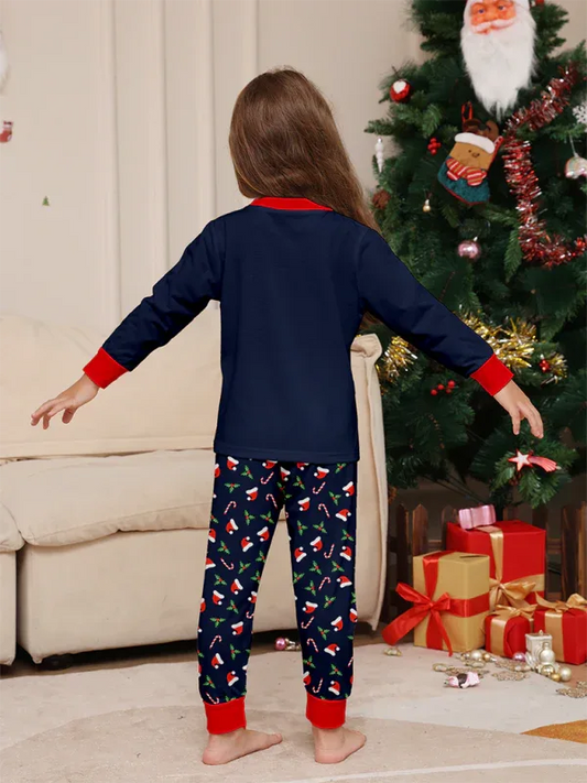 Christmas Parent-Child Santa Suit with Hat for Holiday Party Dress (Kids Style) - Shello's Creative Boutique