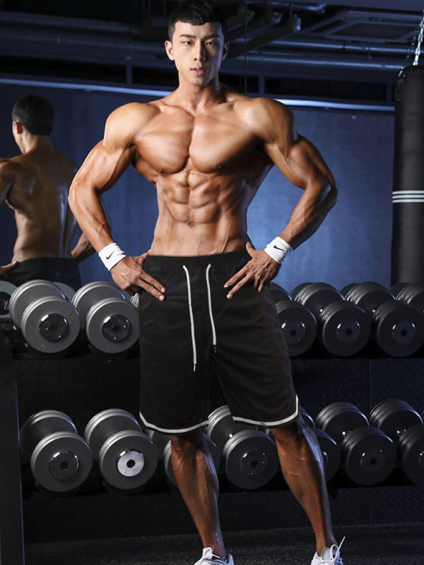 Leisure Sports Shorts Men'S Speed Outdoor Fitness Basketball Men'S Quarter Pants Shello's Creative Boutique