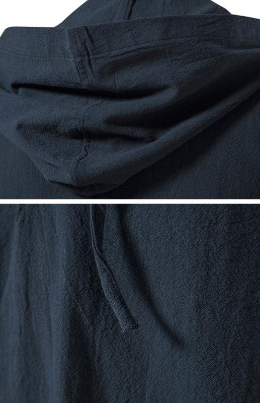 Men's Spring/Summer Fashion Solid Color Hooded Short Sleeve T-Shirt Top - Shello's Creative Boutique