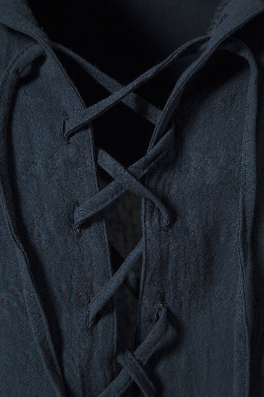 Men's Spring/Summer Fashion Solid Color Hooded Short Sleeve T-Shirt Top Shello's Creative Boutique