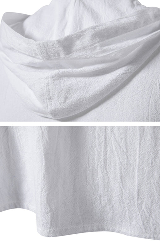 Men's Spring/Summer Fashion Solid Color Hooded Short Sleeve T-Shirt Top Shello's Creative Boutique