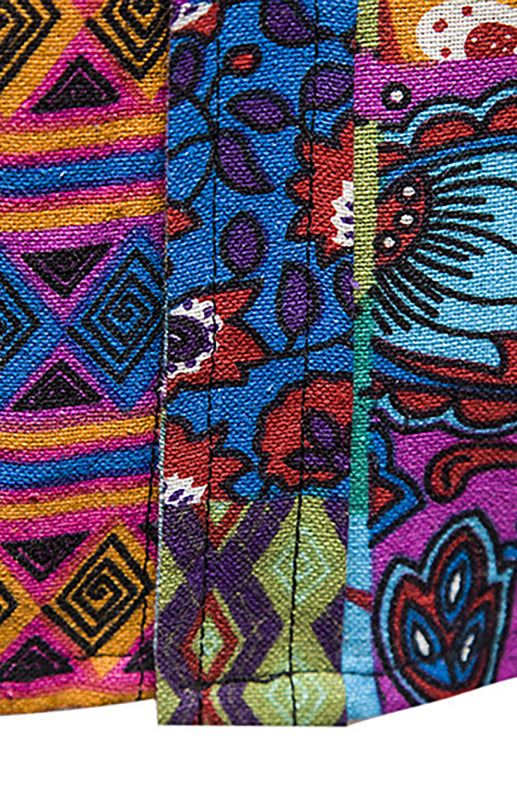 Leisure Lapel Collar Woven Polyester Men's Shirt