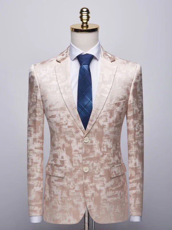 Men's Light Business Welt Pocket Blazer Suit - Shello's Creative Boutique