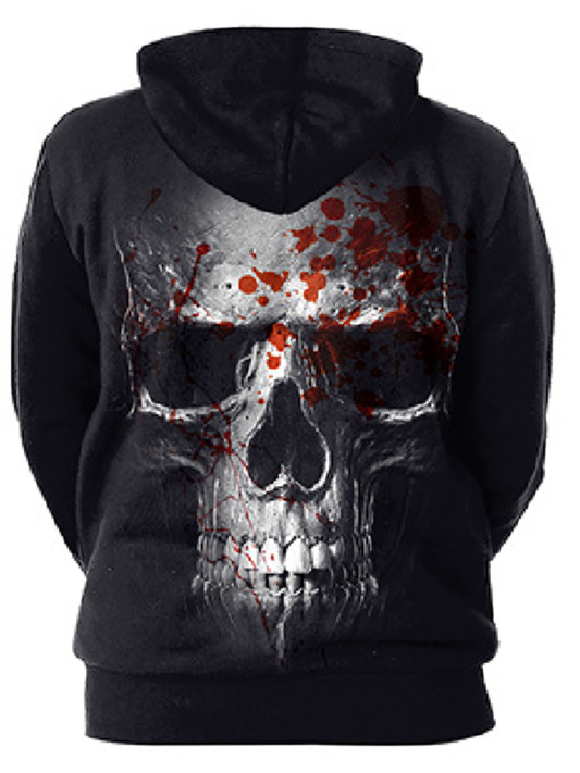 Halloween Horror 3D Digital Printed Hooded Sweatshirt Shello's Creative Boutique