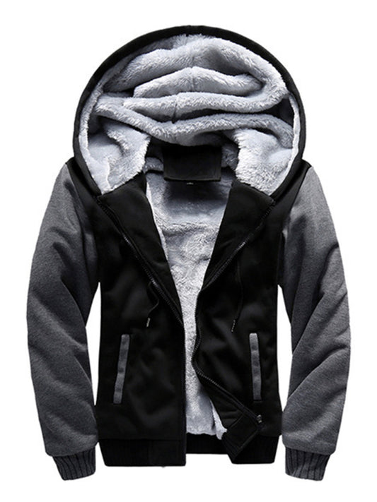Men's Sweater Hooded Loose Sports Fleece Thickening Men's Coat Shello's Creative Boutique