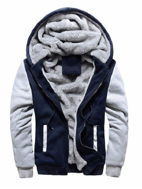 Men's Sweater Hooded Loose Sports Fleece Thickening Men's Coat Shello's Creative Boutique
