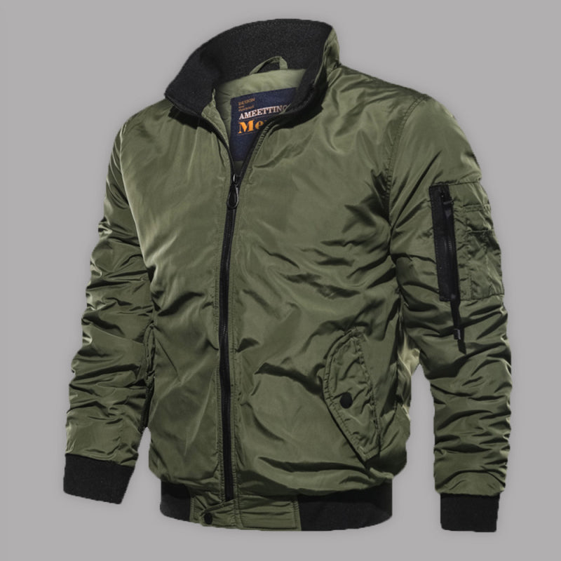 Men's Cotton Jacket Coat Simple Fashion Men's Cotton Clothes Shello's Creative Boutique
