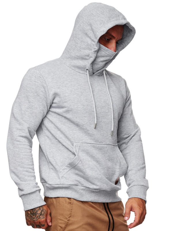 Men's Sweatshirt Hoodie Long Sleeve T-Shirt Call of Duty Sweatshirt Face Mask Shello's Creative Boutique