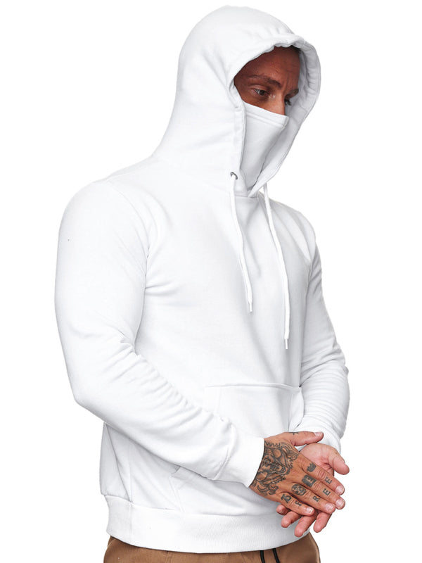 Men's Sweatshirt Hoodie Long Sleeve T-Shirt Call of Duty Sweatshirt Face Mask Shello's Creative Boutique