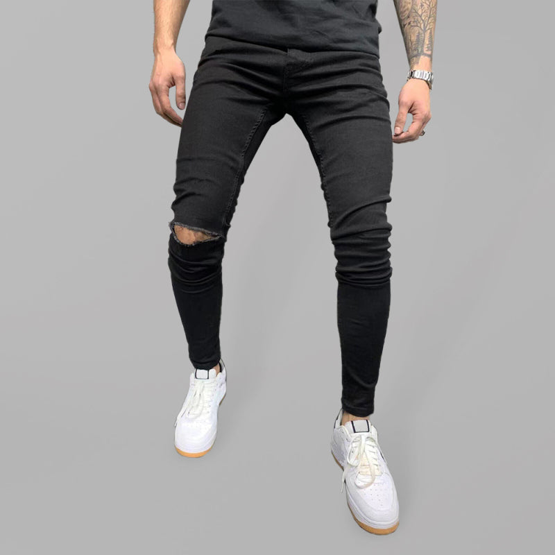 Men's Classic Versatile Stretch Skinny Jeans Shello's Creative Boutique
