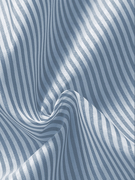 Side seam pocket thickened non-hooded blue casual youth jacket Shello's Creative Boutique