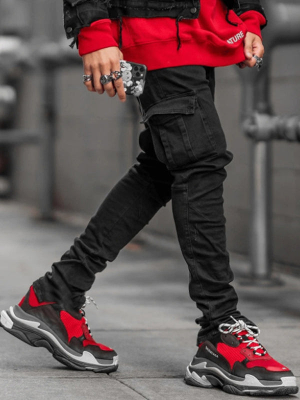 Men's Side Pocket Skinny Jeans For Men Shello's Creative Boutique