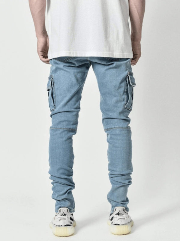 Men's Side Pocket Skinny Jeans For Men Shello's Creative Boutique