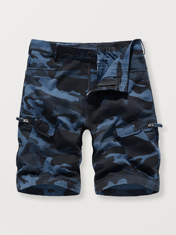 Men's Camouflage Print Cargo Shorts Shello's Creative Boutique