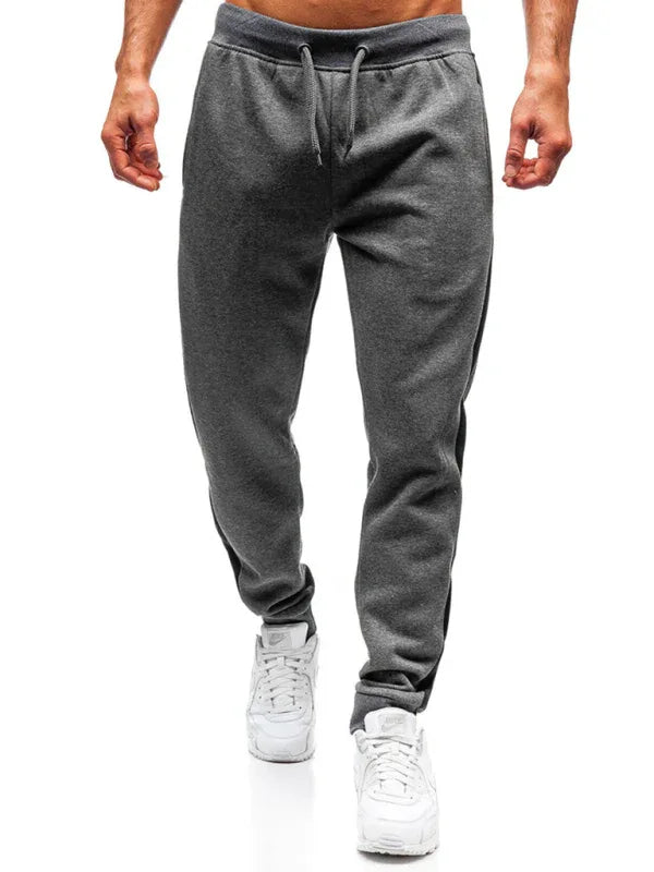 Men's fashion casual stitching pencil trousers - Shello's Creative Boutique