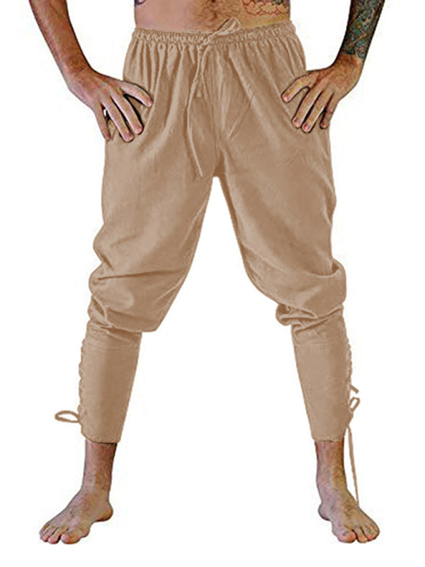men's trousers ankle strap trousers cuffed trousers Shello's Creative Boutique