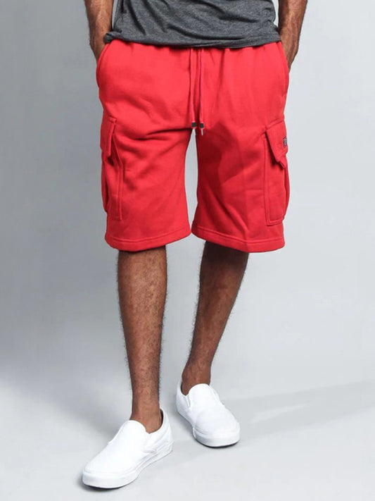 New style five-point pants casual multi-pocket loose straight-leg cargo shorts Shello's Creative Boutique