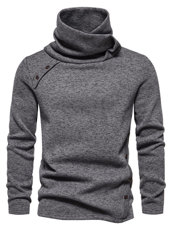 New high collar British style warm casual pile collar top Shello's Creative Boutique