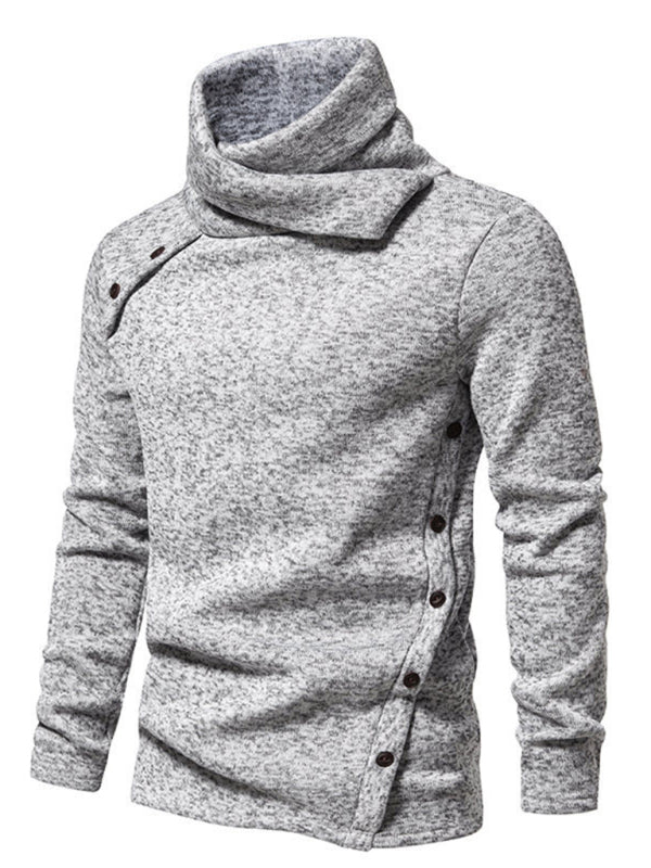 New high collar British style warm casual pile collar top Shello's Creative Boutique