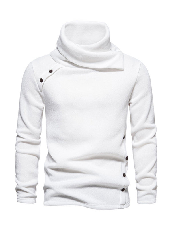 New high collar British style warm casual pile collar top Shello's Creative Boutique