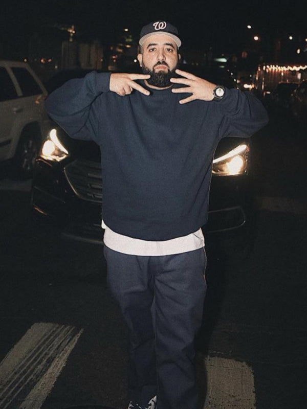 Men's new solid color round neck long sleeve sweatshirt Shello's Creative Boutique