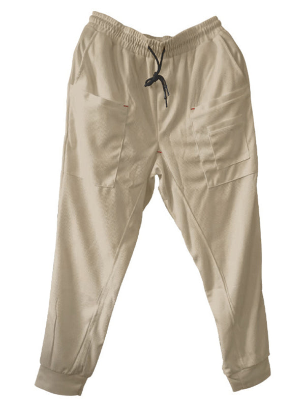 Men's new sports pants, loose legged, multi-pocket casual trousers Shello's Creative Boutique