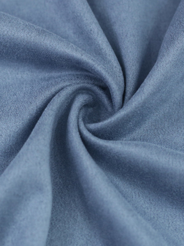 Men's new long-sleeved trousers single-breasted jacket solid color slim two-piece set Shello's Creative Boutique