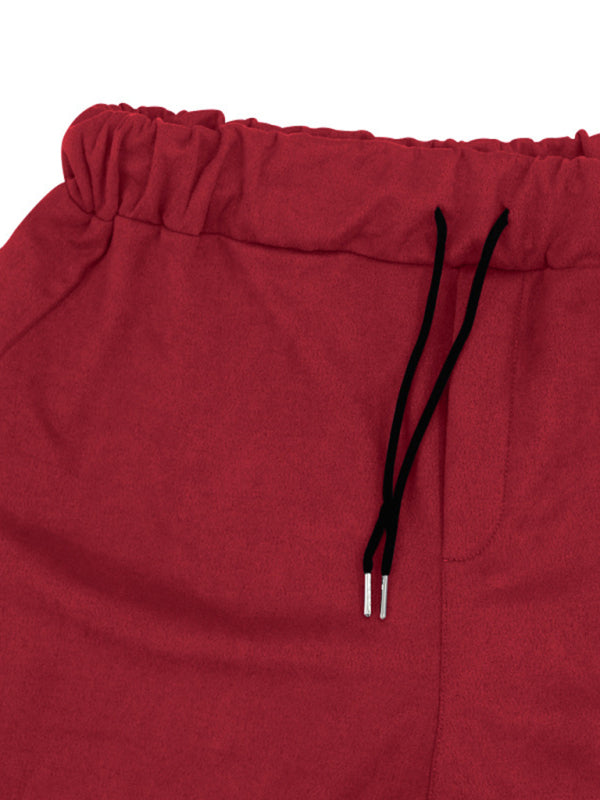 Men's new long-sleeved trousers single-breasted jacket solid color slim two-piece set Shello's Creative Boutique