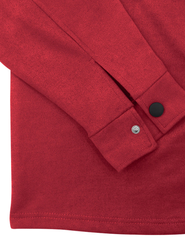 Men's new long-sleeved trousers single-breasted jacket solid color slim two-piece set Shello's Creative Boutique