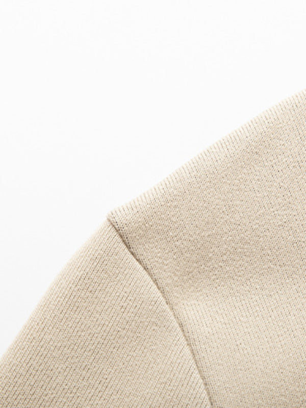 Men's new half turtleneck plus velvet slim long-sleeved sweater Shello's Creative Boutique