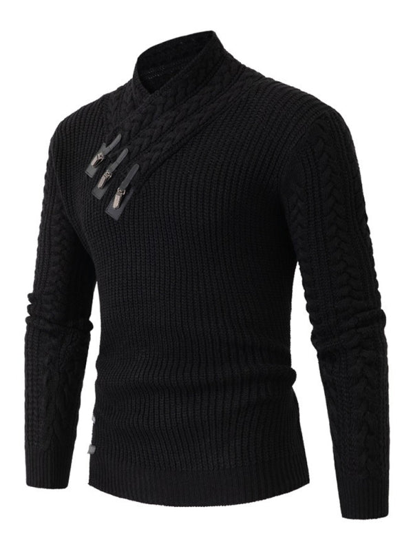 Men's Cable Knit Sleeveless Sweater Shello's Creative Boutique