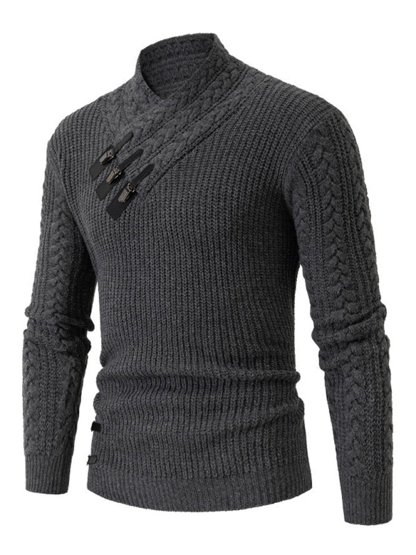 Men's Cable Knit Sleeveless Sweater Shello's Creative Boutique
