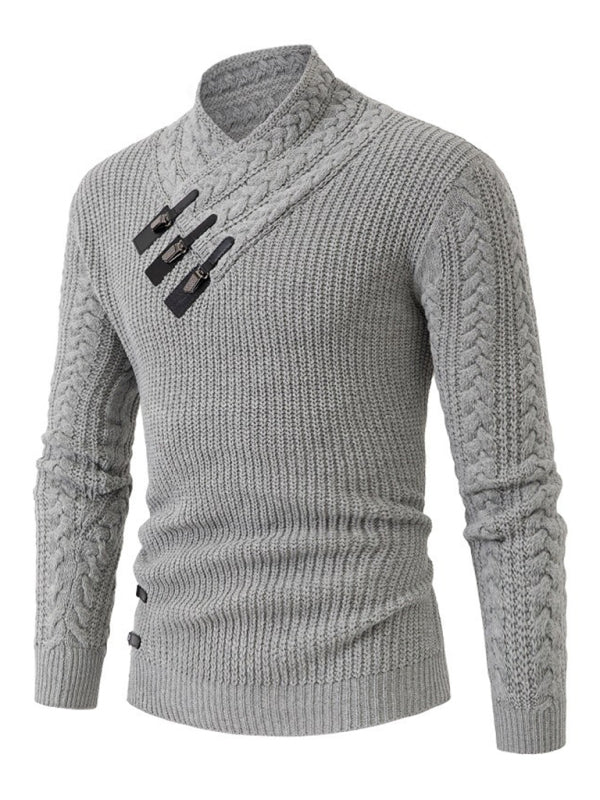 Men's Cable Knit Sleeveless Sweater Shello's Creative Boutique