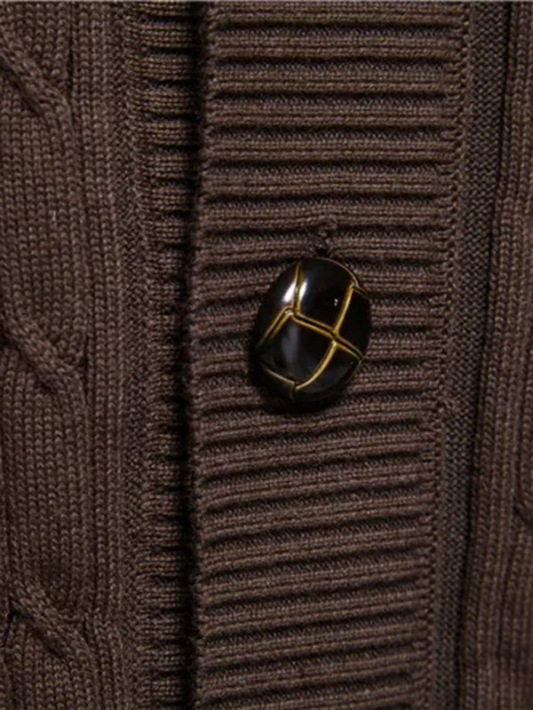 Men's Fashion Self Design Knit Cardigan Shello's Creative Boutique
