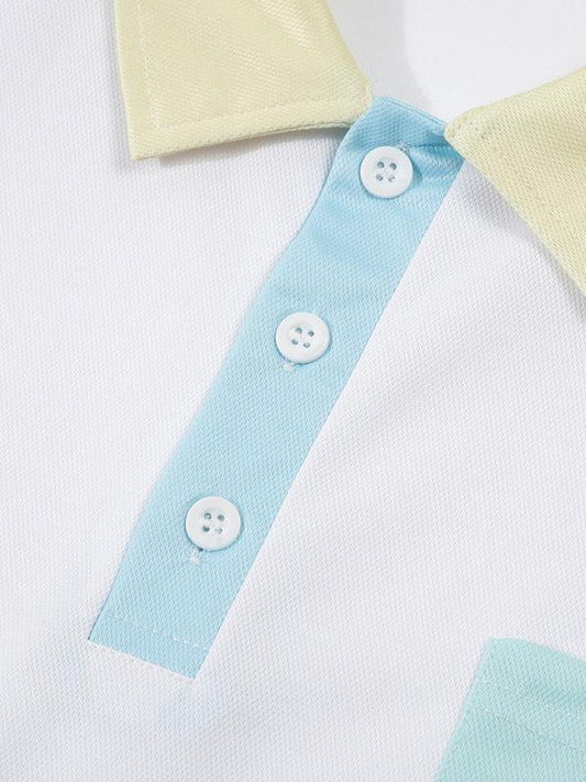 New Fashionable and Versatile Casual Lapel Polo Shirt – The Perfect Blend of Comfort and Sophistication! - Shello's Creative Boutique