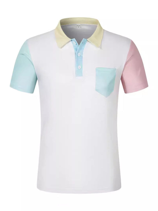New fashionable and versatile casual lapel polo shirt Shello's Creative Boutique