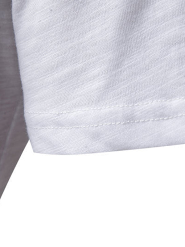 Men's Henley Casual Fashion Basic Short Sleeve T-Shirt Shello's Creative Boutique