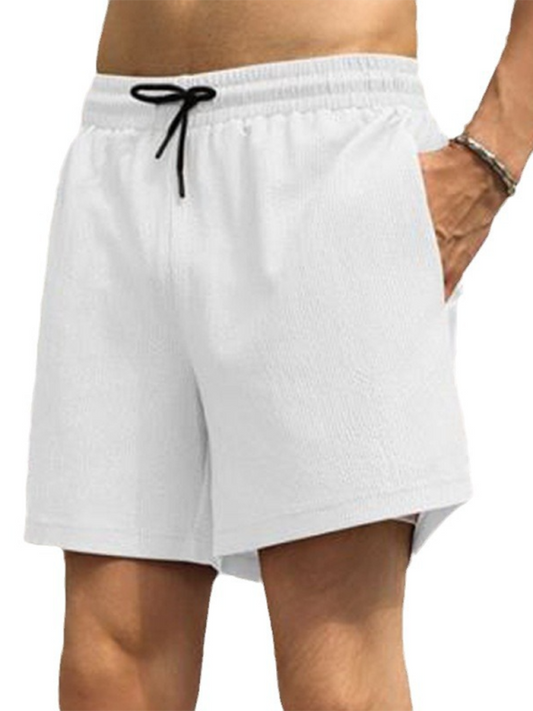 Men's casual sports shorts running shorts quick-drying lined double-layer woven shorts Shello's Creative Boutique