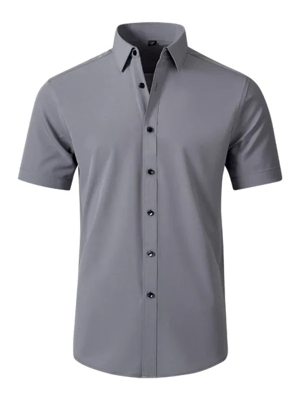 Men's Wrinkle-Resistant Shirt for Effortless Style and Comfort - Shello's Creative Boutique
