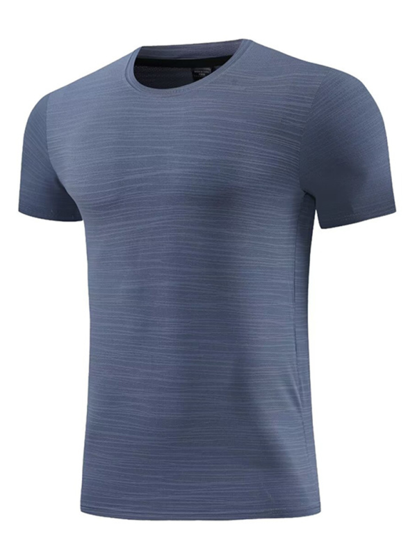 Men's new ice silk quick dry round neck short sleeve sports T-shirt Shello Creative Boutique