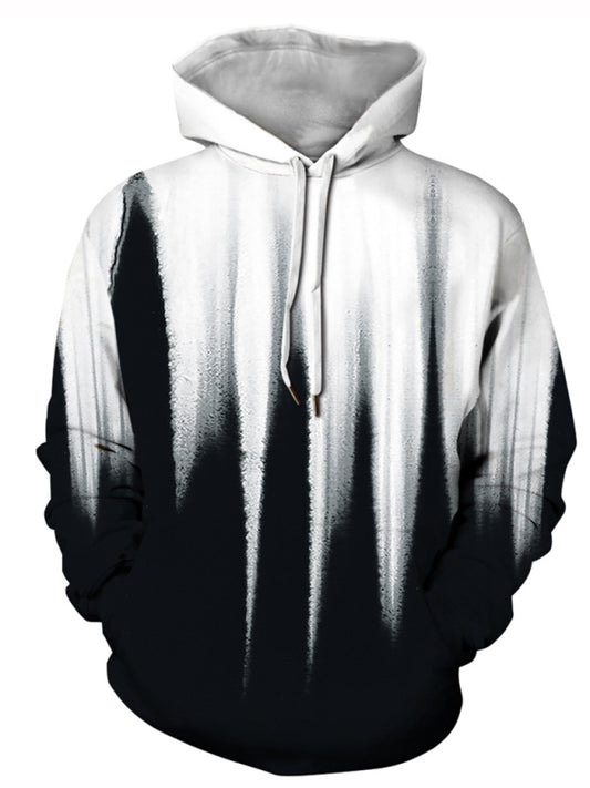 Men's Horror Gradient Knit Hoodie Shello's Creative Boutique
