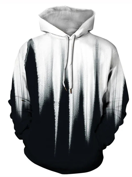 Men's Horror Gradient Knit Hoodie - Shello's Creative Boutique