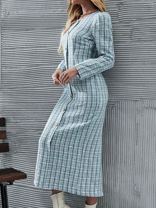 Women's Slit Bag Hip Dress for Effortless Elegance and Chic Comfort - Shello's Creative Boutique