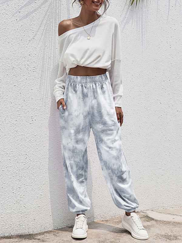 Women's Casual Tie-Dye Elastic Waist Sweatpants – The Ultimate Blend of Comfort and Style