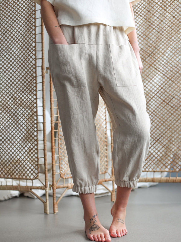 New style loose pocket casual pants Shello's Creative Boutique