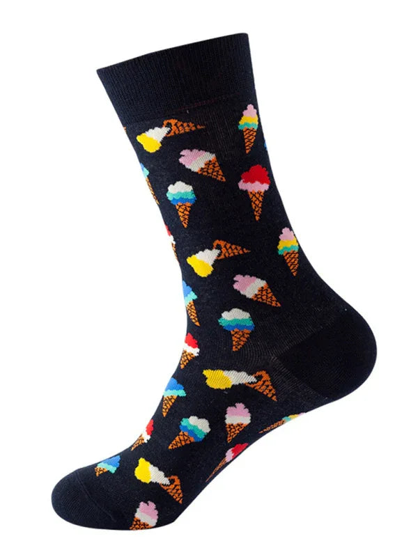 Women's Breakfast Print Casual Fun Socks - Shello's Creative Boutique