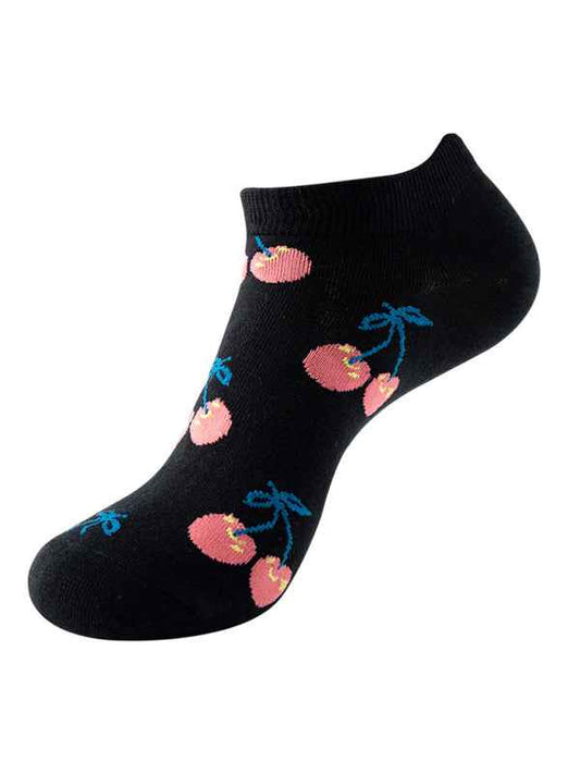 New Thin Crew Socks with Interesting Patterns